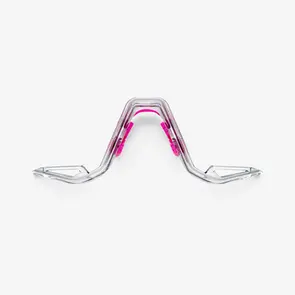 100% SLENDALE NOSE BRIDGE - POLISHED TRANSLUCENT GREY