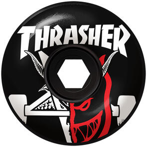 SPITFIRE THRASHER - THRASH & BURN - 80HD  CLASSIC FULL BLACK 56