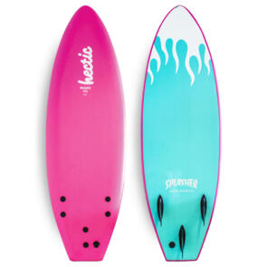HECTIC BOARD CO 2022 SPLASHER SOFTBOARD  PINK LIME 6'0