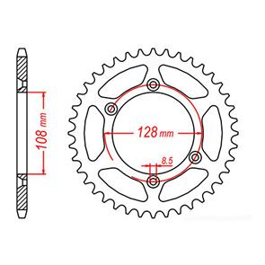 MTX SPKT REAR OE STEEL 797 51T #428