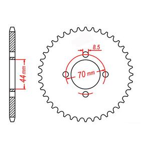 MTX SPKT REAR OE STEEL 1795 22T #520