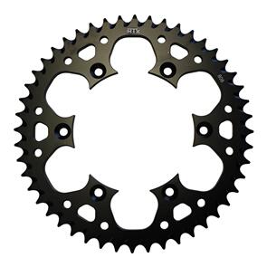 MTX SPKT REAR ALLOY MTX ZERO BLK 808 51T #520