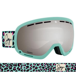 SPY OPTIC 22 - MARSHALL LEOPARD HAPPY ML ROSE WITH SILVER SPECTRA MIRROR