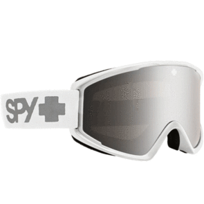 SPY OPTIC CRUSHER ELITE GOGGLE ECO MATTE WHITE SILVER MIRROR