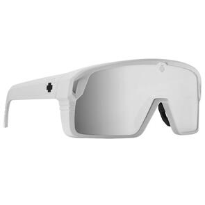 SPY OPTIC SUNGLASS MONOLITH - MATTE WHITE HAPPY BRONZE W/ PLATINUM SPECTRA