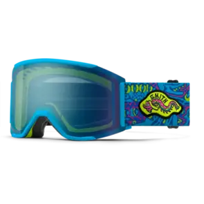 SMITH SQUAD MAG - KILLER ACID ARTIST SERIES - CHROMAPOP EVERYDAY BLUE MIRROR / CHROMAPOP STORM YELLOW FLASH