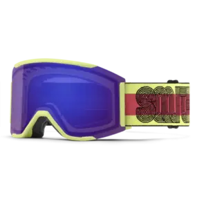 SMITH SQUAD MAG - SERPENTINE LINED UP - CHROMAPOP EVERYDAY VIOLET MIRROR / CHROMAPOP STORM AMBER