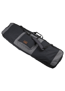 RONIX 2026 SQUADRON HALF PADDED BOARD CASE - HEATHER CHARCOAL / ORANGE