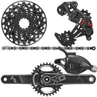 SRAM X01 DH GXP GROUPBLACK, 165, 32T, 10-24T