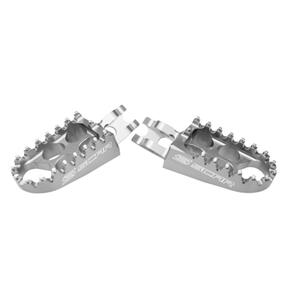 SCAR FOOTPEGS YAMAHA YZ/YZF/WRF/YZFX/YZX 1999-2022 (48MM WIDE) SIL
