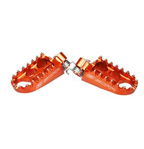 SCAR FOOTPEGS KTM SX-SXF-EXCF 1998-15 / HUSQVARNA TC-TE-FC-FE 2014-15 (48MM WIDE) ORG