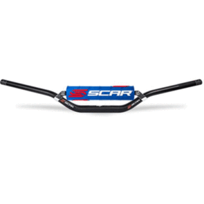 SCAR S2 7/8 H/BAR MEDIUM BAR BLK / PAD BLU