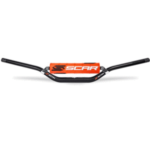 SCAR S2 7/8 H/BAR MEDIUM BAR BLK / PAD ORG