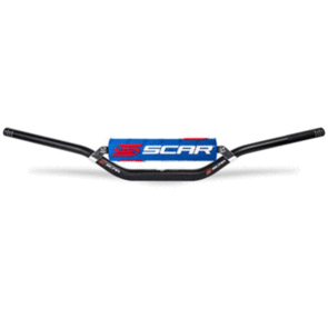 SCAR S2 7/8 H/BAR LOW BAR BLK / PAD BLU