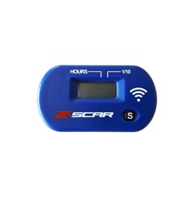 SCAR WIRELESS HOUR METER BLU