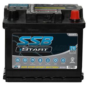SUPER START AGM BATTERGY STOP START VRLA AGM 12V 570CCA 50AH