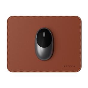 SATECHI ECO LEATHER MOUSE PAD (BROWN)