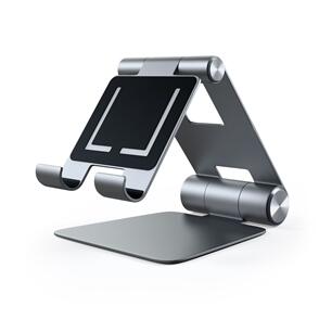 SATECHI R1 FOLDABLE MOBILE STAND FOR LAPTOPS & TABLETS (SPACE GREY)