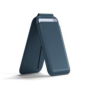 SATECHI MAGNETIC WALLET STAND FOR IPHONE (BLUE)
