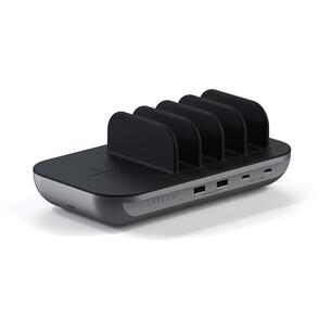 SATECHI DOCK5 MULTI-DEVICE CHARGING STATION WITH WIRELESS CHARGING