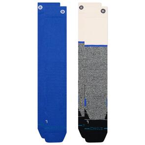 STANCE DOOK MID POLY SNOW SOCKS 2 PACK BLUE