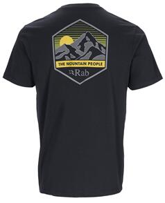 RAB STANCE MOUNTAIN PEAK TEE BELUGA