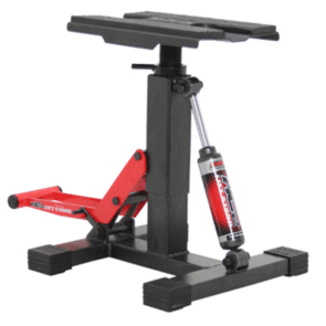 DRC HC2 LIFT STAND TWIN-ARM WITH DAMPER BLK/RED