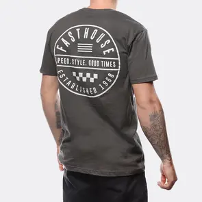 FASTHOUSE STATEMENT TEE GUNMETAL