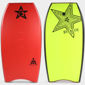 STEALTH BODY BOARDS BOMBER EPS RED 45