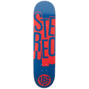 STEREO STACKED BLUE DECK 8.50""