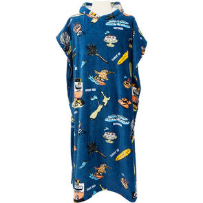 STICKY JOHNSON KIWI SUMMER HOODED TOWEL