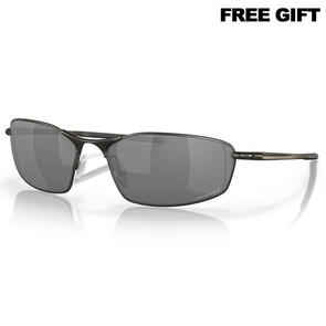 OAKLEY WHISKER SUNGLASSES CARBON W/ PRIZM BLACK