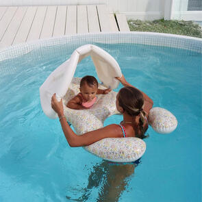 SUNNYLIFE 2026 FLOAT TOGETHER BABY SEAT INTO THE GARDEN DITSY FLORAL
