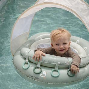 SUNNYLIFE 2026 INTERACTIVE BABY FLOAT SAMMY THE SEAGULL GREEN