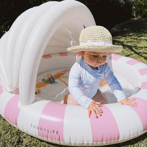 SUNNYLIFE 2026 KIDS INFLATABLE POOL COTTON CANDY CHERRY