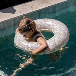 SUNNYLIFE 2026 MINI TUBE POOL RING INTO THE GARDEN DITSY FLORAL