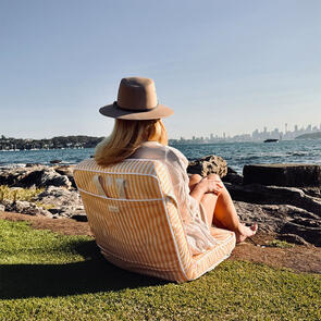 SUNNYLIFE 2026 TAKE ANYWHERE FOLDING CHAIR BUTTERNUT