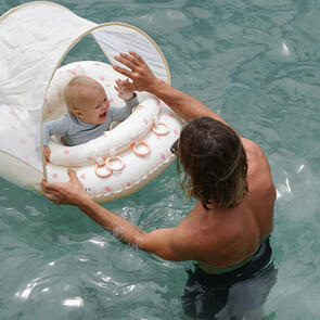 SUNNYLIFE INTERACTIVE BABY FLOAT STRAWBERRY SUNSHINE PINK
