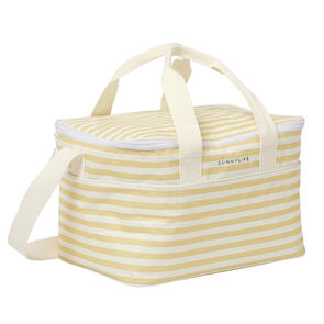 SUNNYLIFE LIGHT COOLER BAG BUTTERNUT STRIPE