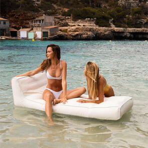 SUNNYLIFE LUXE LIE-ON LOUNGER CASA BLANCA