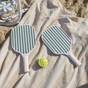 SUNNYLIFE PICKLEBALL SET THE VACAY OLIVE