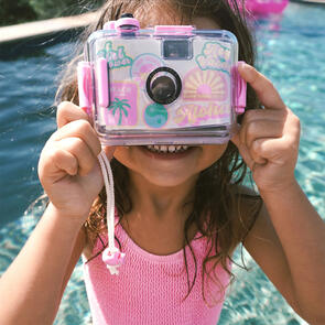 SUNNYLIFE UNDERWATER CAMERA SUMMER SHERBET MULTI