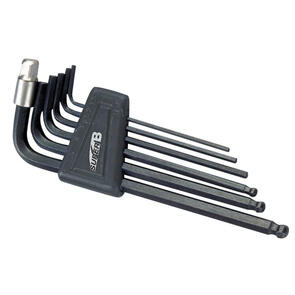 SUPER-B SUPERB HEX WRENCH SET 7 PCE 2/2.5/3/4/5/6/8MM