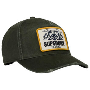 SUPERDRY GRAPHIC TRUCKER CAP DARK GREEN