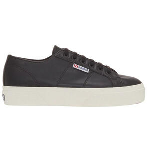 SUPERGA 2740 PLATFORM NAPPA BLACK-FAVORIO