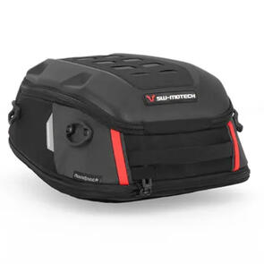SW MOTECH BC.HTA.00.307.30000 TAIL BAG PRO SERIES ROADPACK BLACK 8-14 LITRE 1680D BALLISTIC NYLON