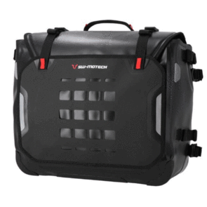 SW MOTECH SYS BAG WATERPROOF WITH ADAPTERPLATE 27L-40L LEFT FOR PRO OR EVO SIDE