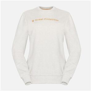 SWEET PROTECTION LOGO CREW WOMENS LIGHT GREY