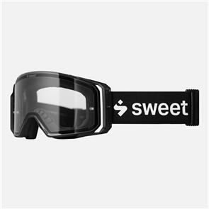 SWEET PROTECTION DECKARD MTB GOGGLES BLACK - OS - CLEAR/MATTE CRYSTAL BLACK/BLACK