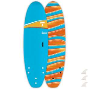 TAHE BY BIC SURF 6'0 PAINT SOFTBOARD